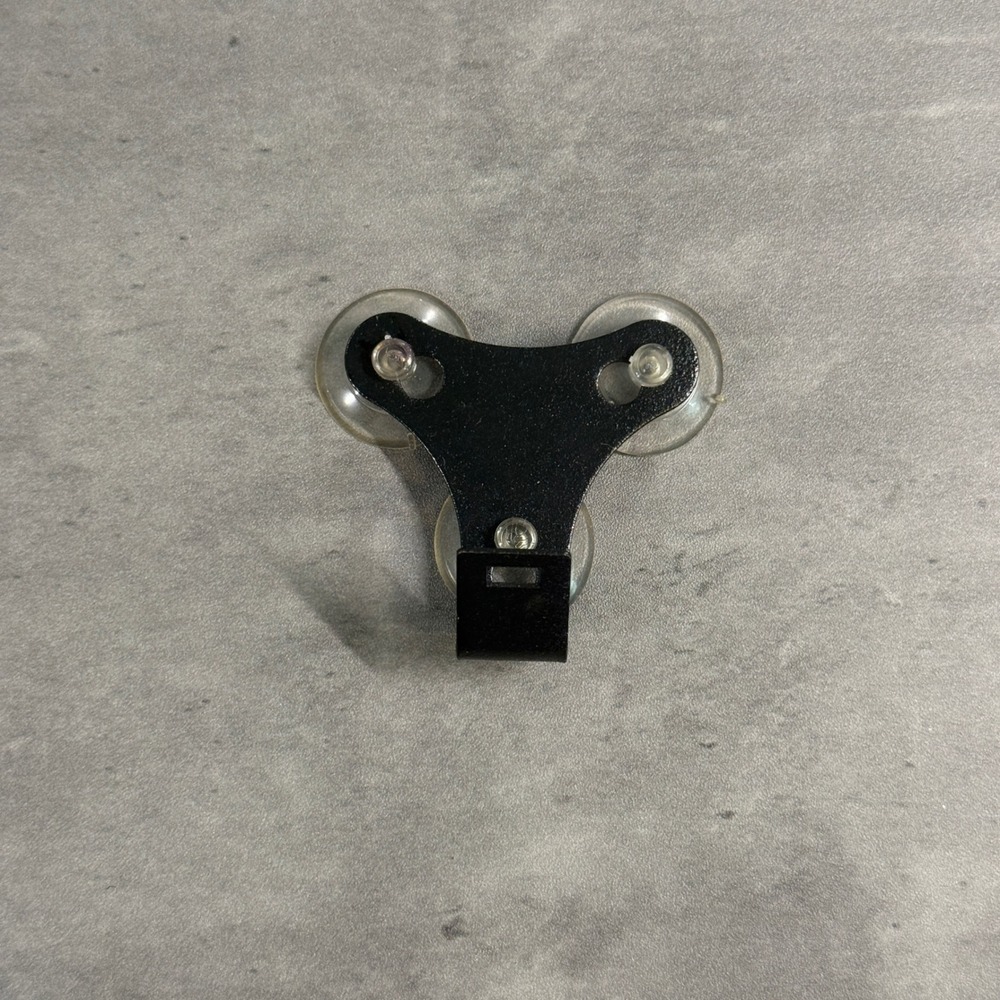 Cobra RAD iRAD Radar Detector Suction Cup Mount Black Triple Cup Metal Bracket
